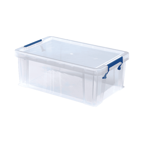 Boîte de rangement plastique transparent - 8 litres - ON RANGE TOUT