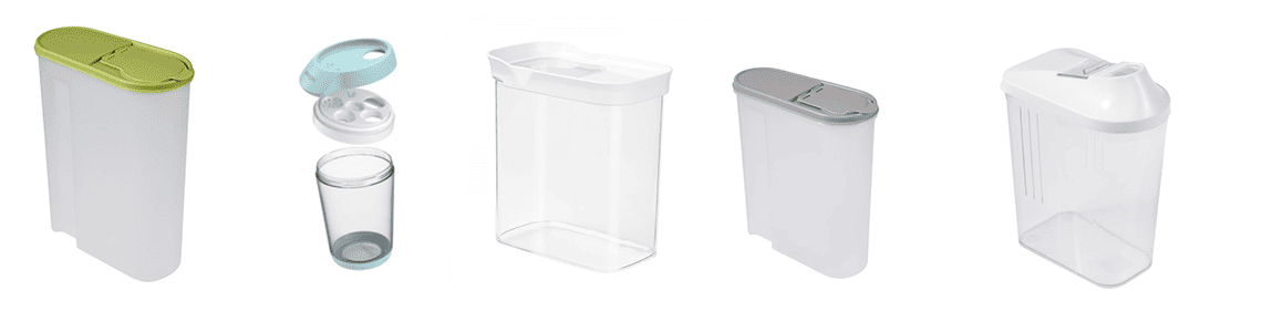 Conteneurs en plastique transparent pour réfrigérateur, avec couvercles  pour le stockage des aliments, lavable au lave-vaisselle, 10 paquets, Mode  en ligne